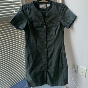 Khaki mini dress